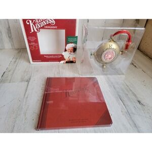Demdaco NEW Santa's kindness ornaments journal Xmas family home decor